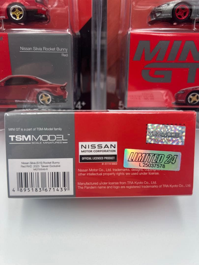 ミニカー MiniGT S15 Red Pandem Chase