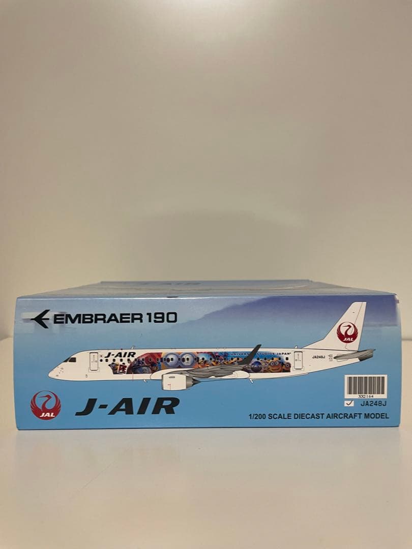 航空機・ヘリコプター JC wings J-AIR embraer E190 1/200
