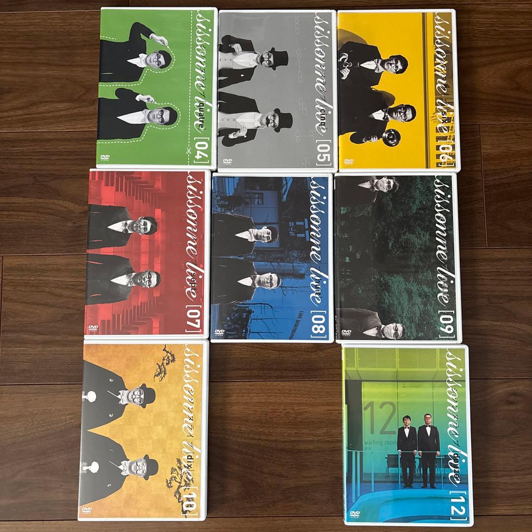 シソンヌライブDVD８枚+じろうエッセイ単行本