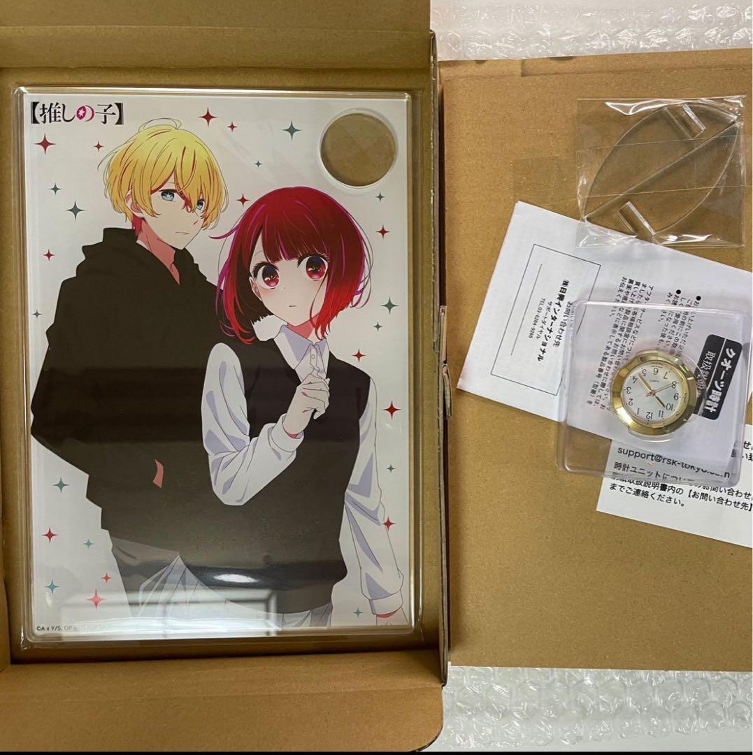 推しの子　dvd 1〜6 全巻セット　クリアポスター　アクリルクロック