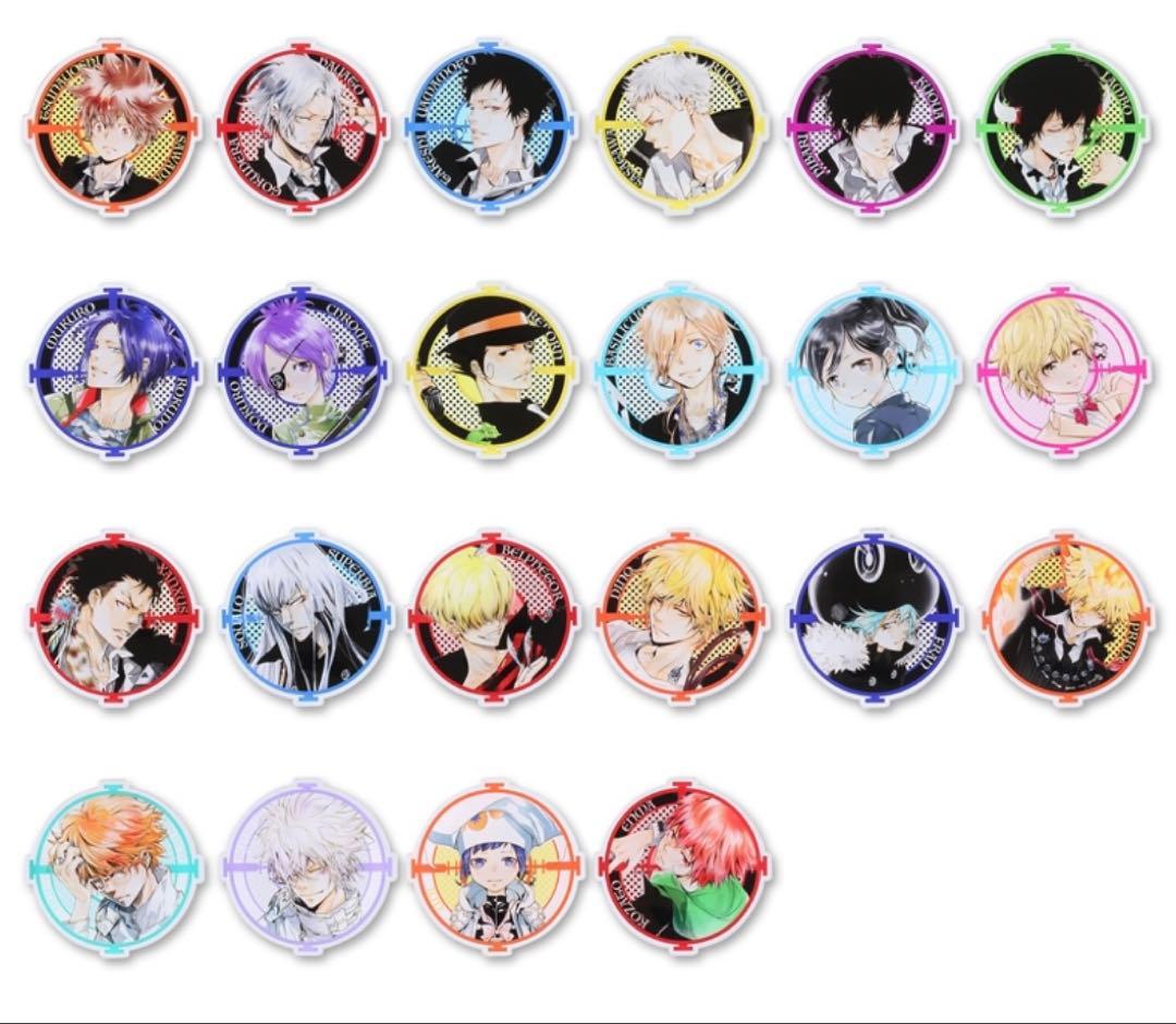 家庭教師ヒットマンREBORN アクリルバッジコレクション 第１弾 未開封44点