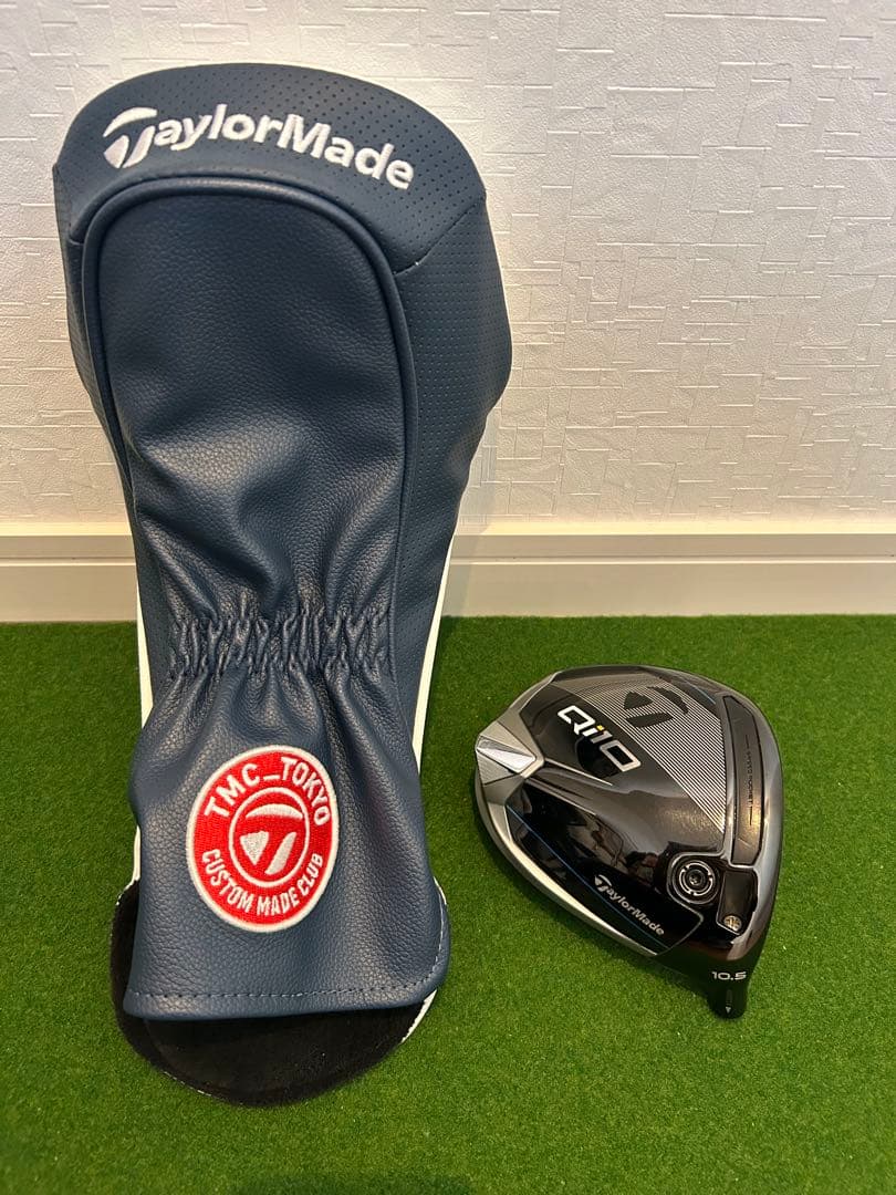 TaylorMade Qi10ドライバーヘッドのみ10.5度 ヘッドカバー付き