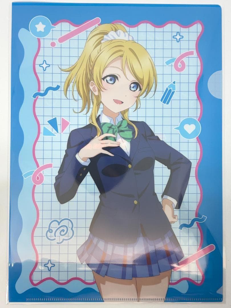 μ's クリアファイル コンプリートセット 15周年記念POPUPSTORE