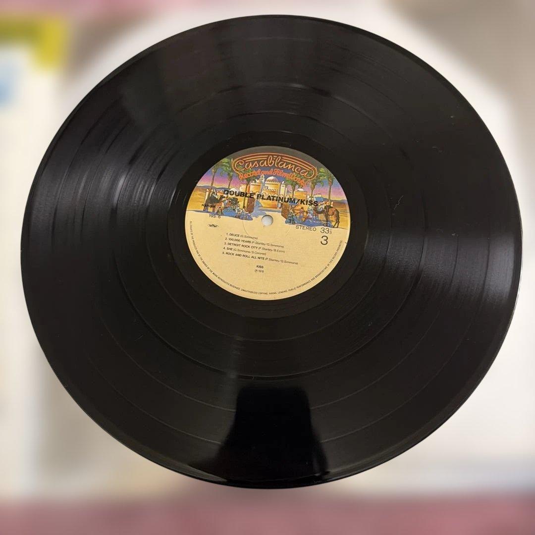 KISS DOUBLE PLATINUM レコード