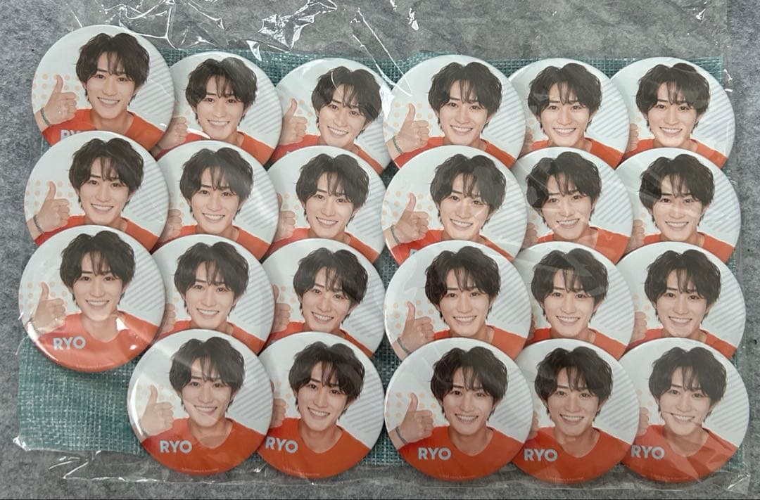 橋本涼 缶バッチ 23個