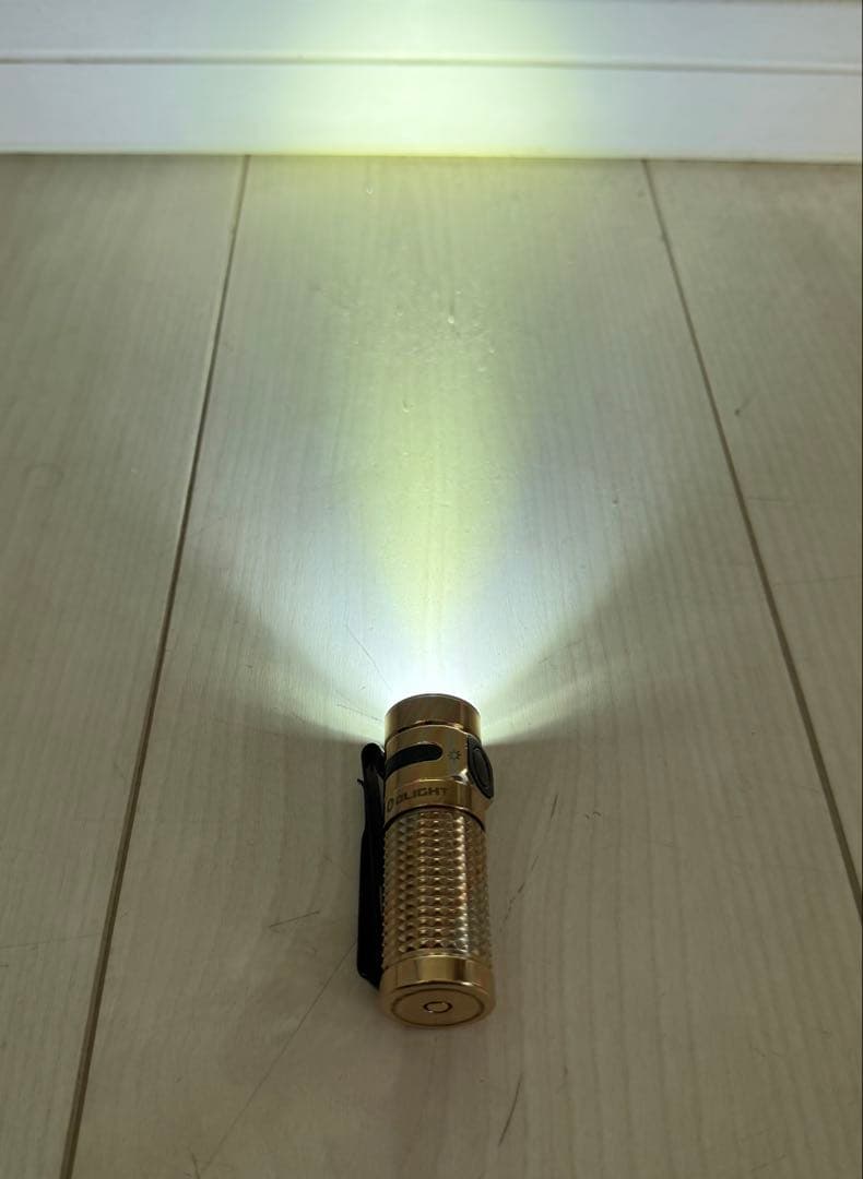 【希少】olight baton 4 カッパーダマスカス 数量限定品