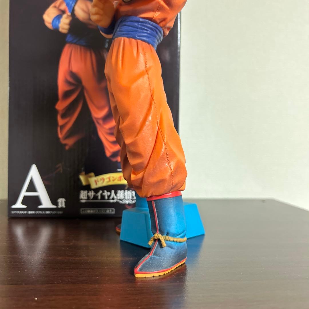 一番くじ　ドラゴンボールメモリーズ　A賞　超サイヤ人孫悟空　極美品　半券くじ箱付