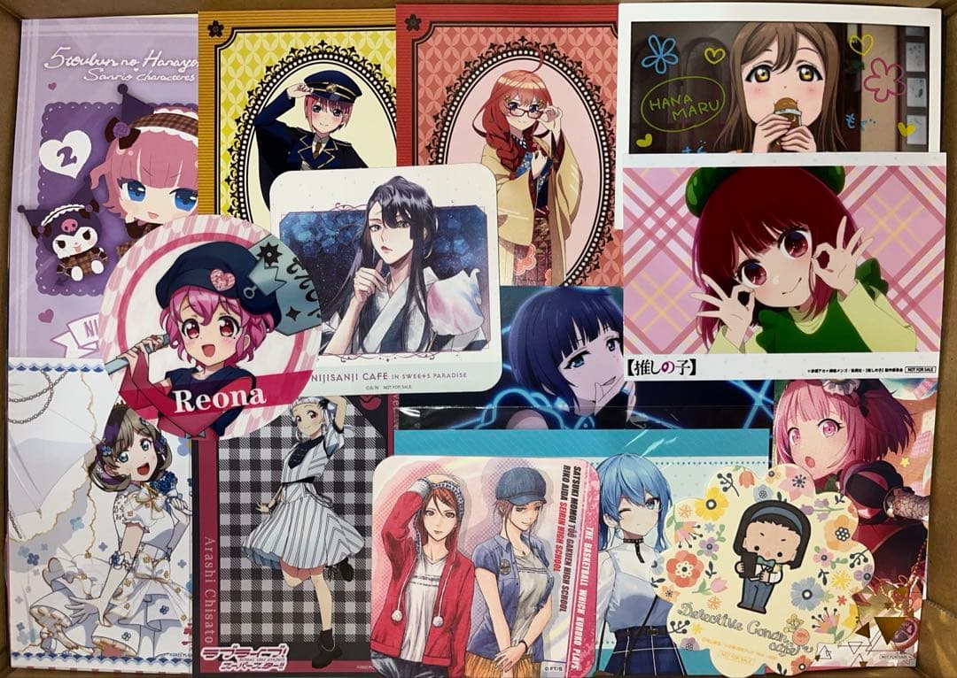 アニメグッズ キャラクターグッズ 紙雑貨 紙類 1500点以上 大量 まとめ売り