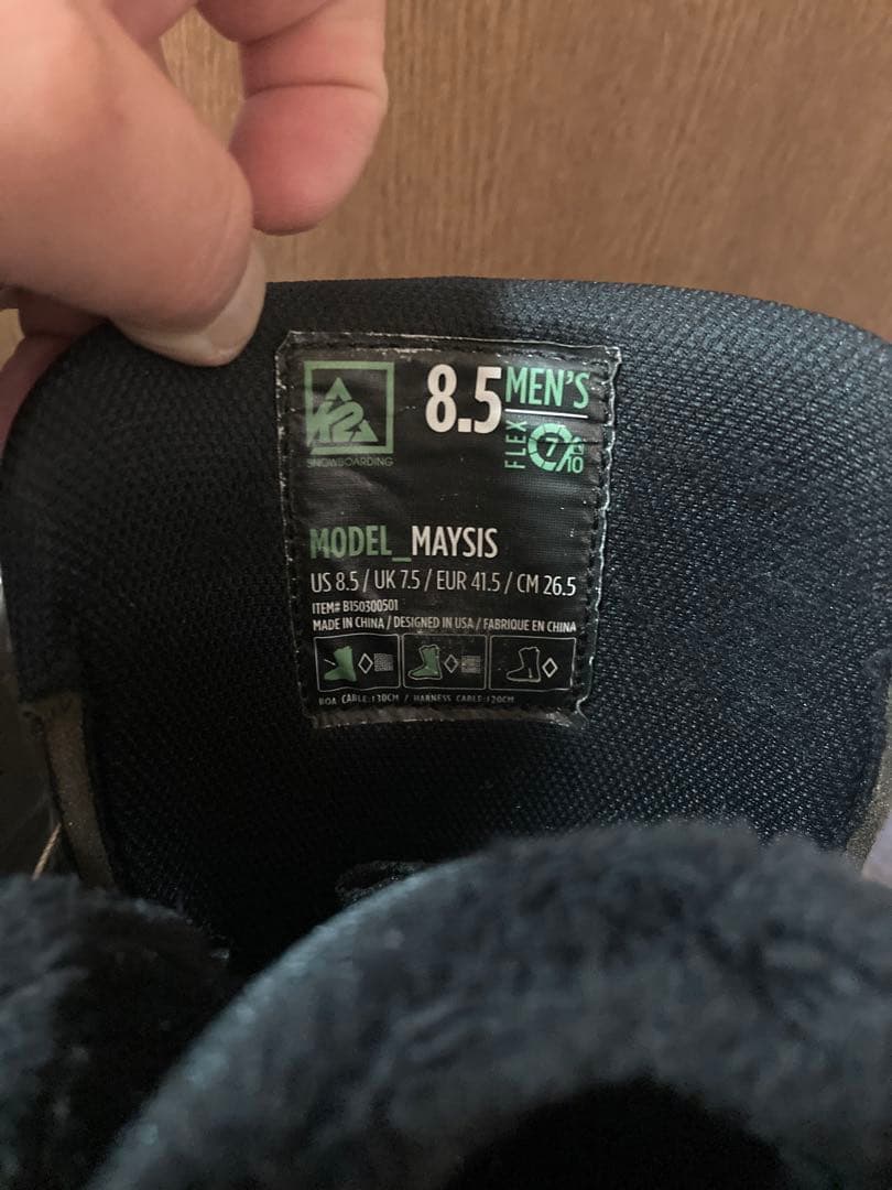 K2 MAYSIS メイシス サイズ8.5 26.5cm