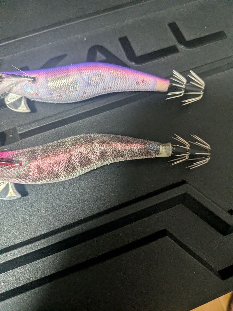 値下げ中 カルティバ パタパタ エギ王 など エギまとめ売り 40本 ケース付