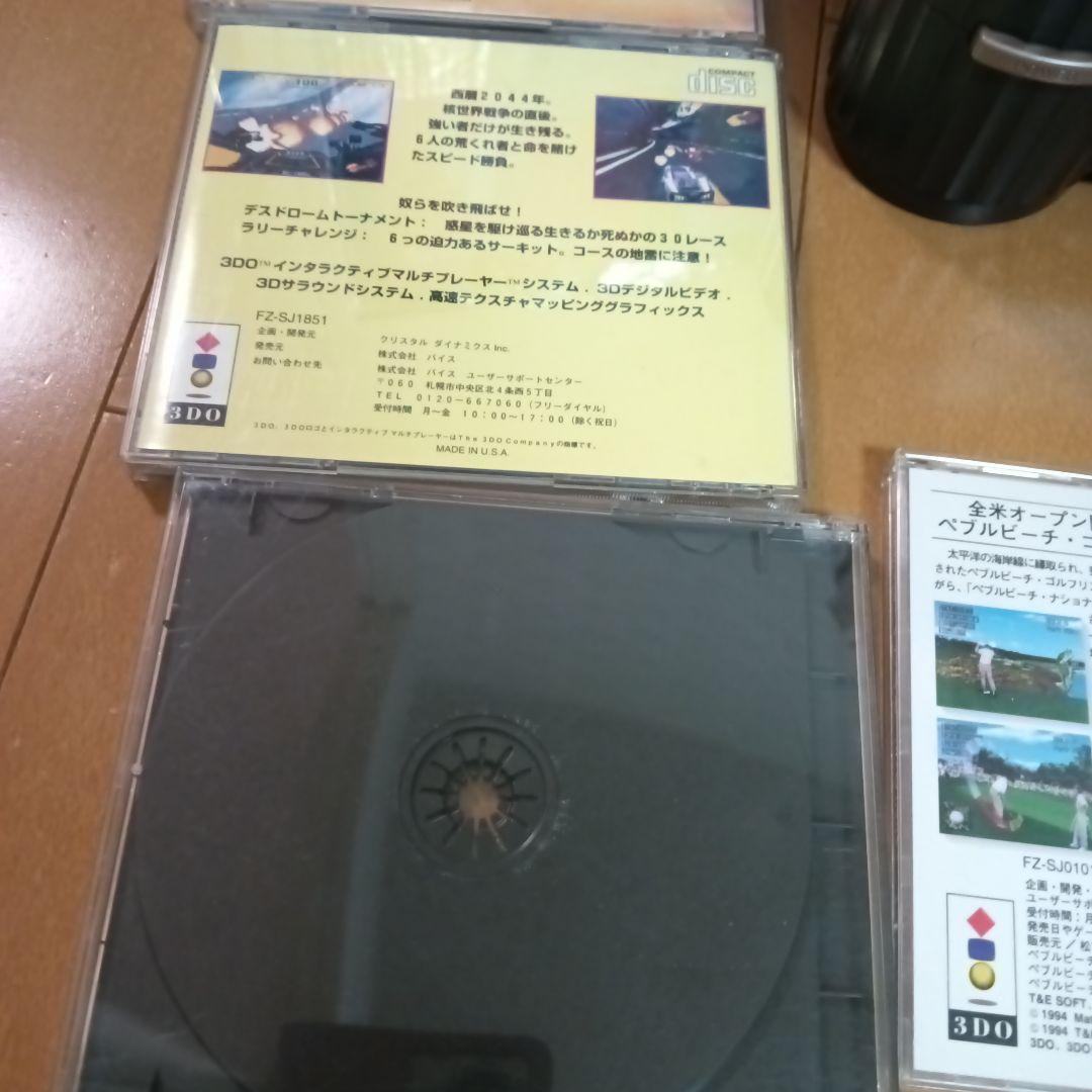 動作品！Panasonic FZ-1 3DO 本体　ゲームソフト　セット