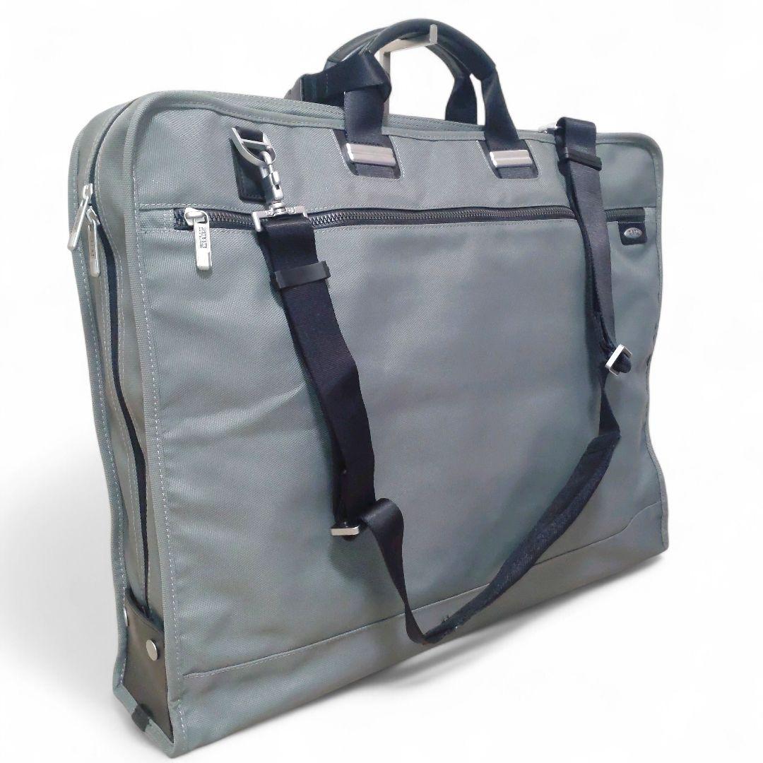 美品　ゼロハリバートン　ガーメントバッグ　フルセット　スーツケース　グレー