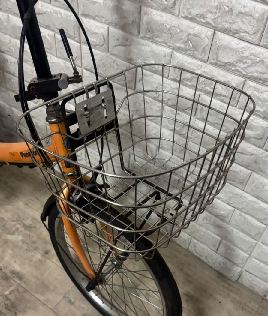 ✨折り畳み電動自転車✨美品⭐️新品サドル✨室内保管✨パナソニックビビ✨完成車配送