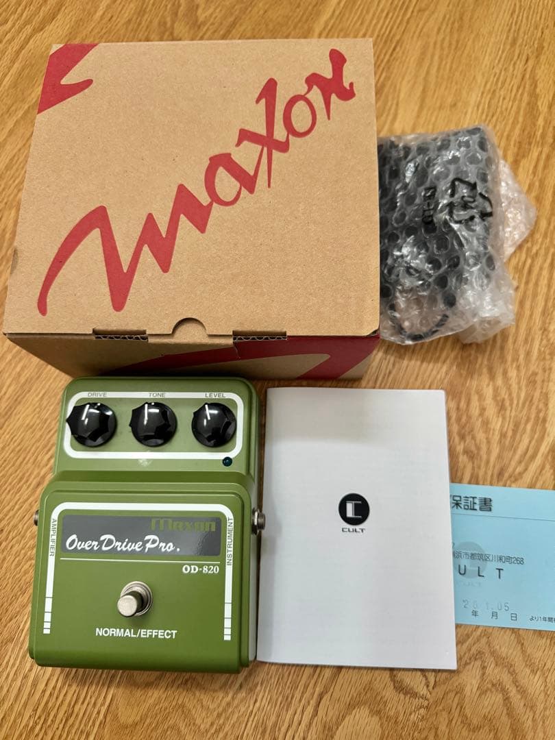 美品CULT Maxon OD-820 Secede from T.S. mod