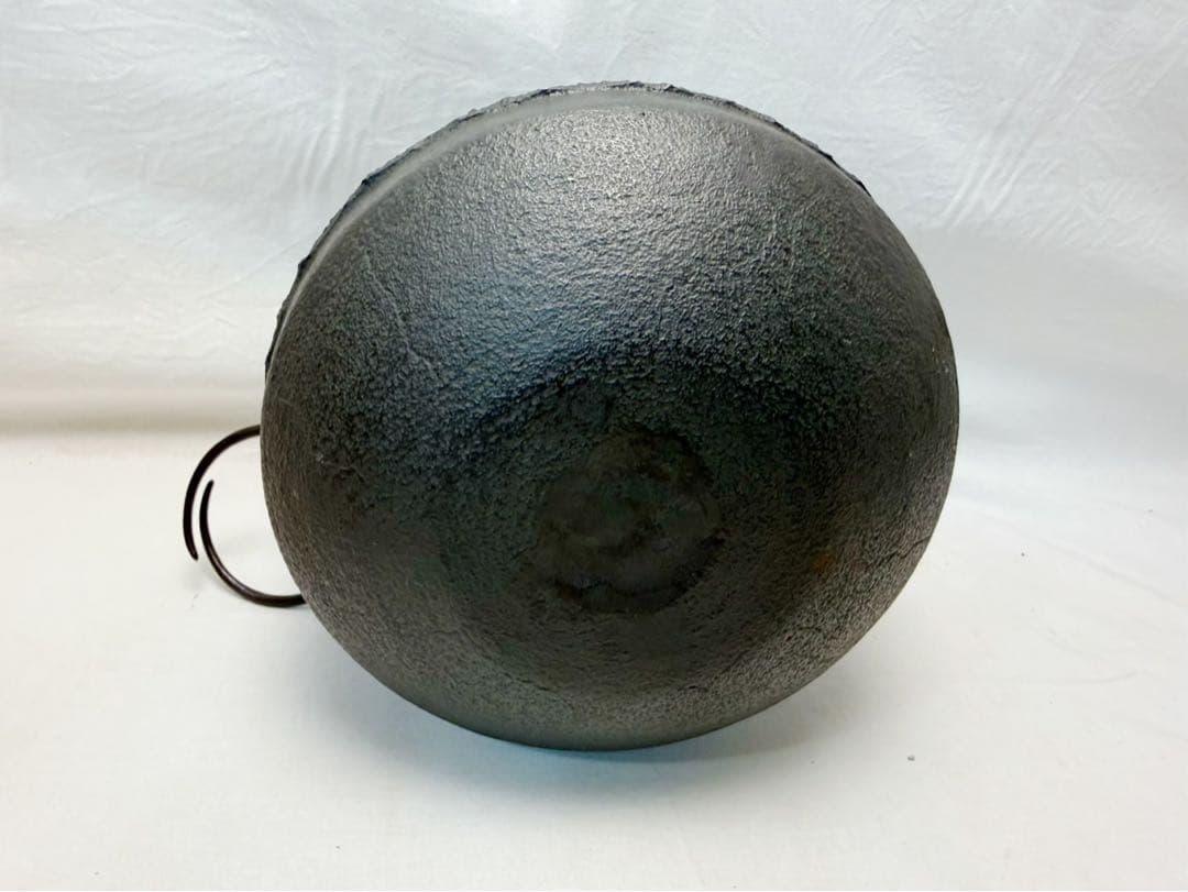 ほぼ未使用 茶道具 野々田式 女桑置炉L-904丸型熱板菊池政光造 阿弥陀堂釜