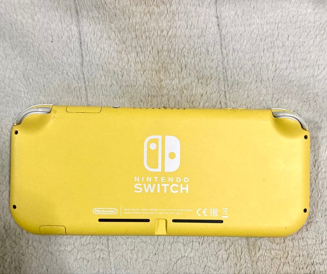 ジャンク品 Nintendo Switch lite イエロー
