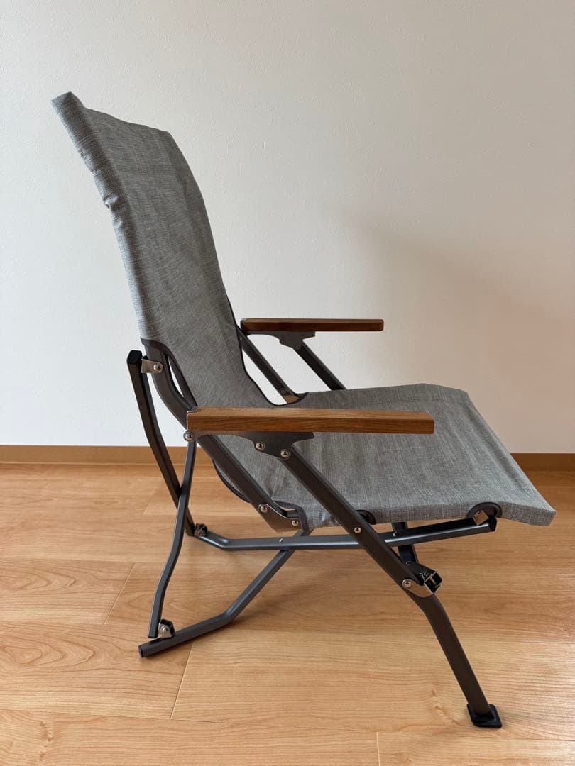  peak 65周年 ローチェア 30 メランジグレー　1脚
