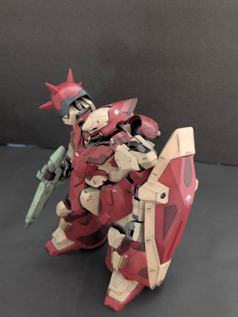 HG メッサーF02型 全塗装 改修 完成品 閃光のハサウェイ ガンプラ