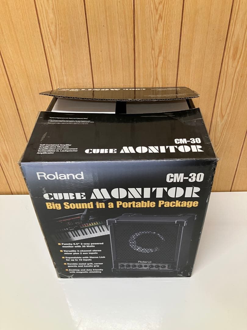 E03 Roland ローランド CUBE CM-30 モニタースピーカー