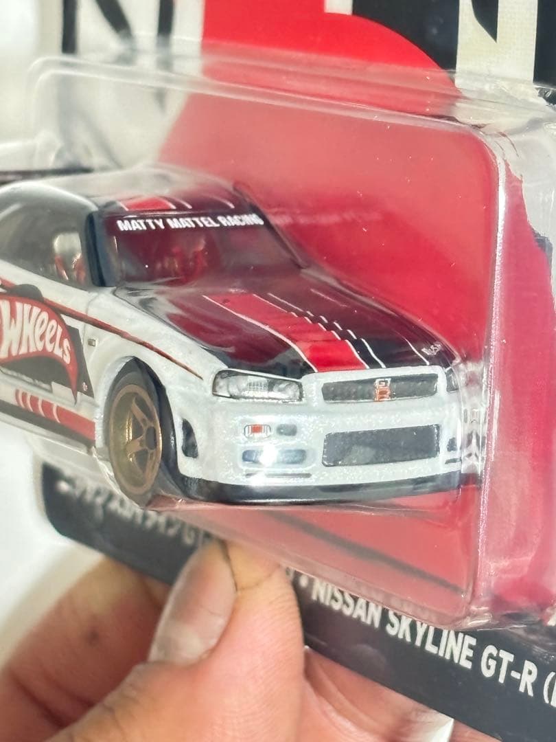 ホットウィール ジャパンコンベンション R34 GTーR 右向き
