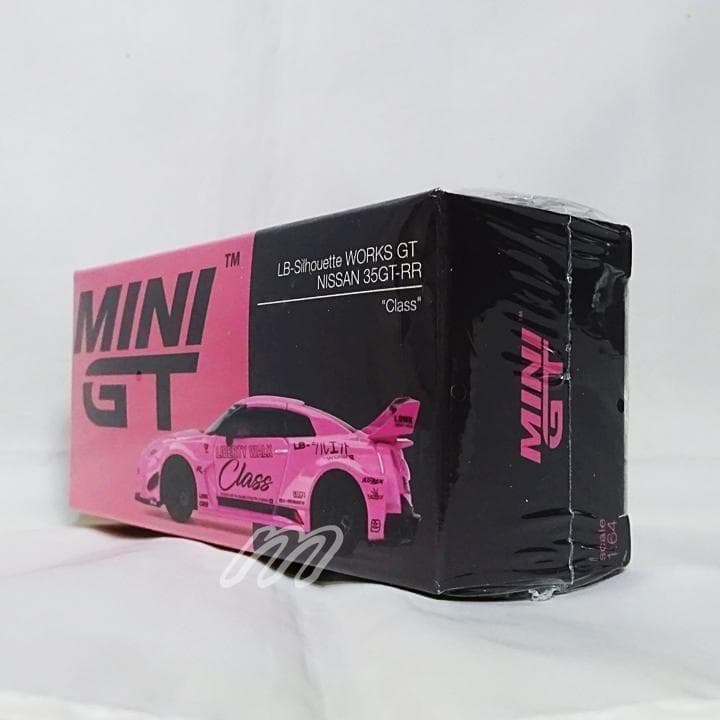 MINIGT LB-Silhouette WORKS GT 35GT-RRピンク