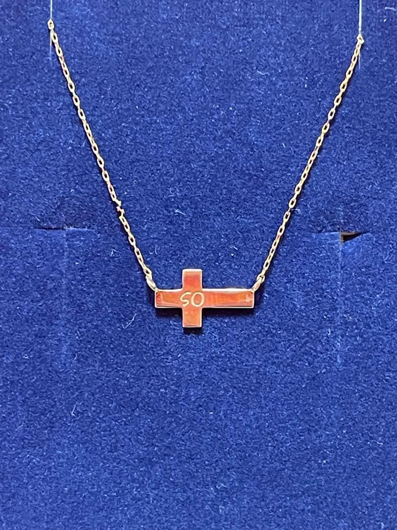 ソワレオー　soireeo 西島隆弘　Nissy ネックレス　K10 クロス