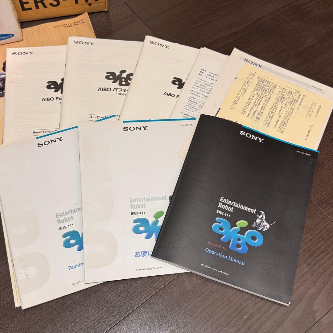整備品 快調 SONY AIBO ERS-111 アイボ 初代 ロボット