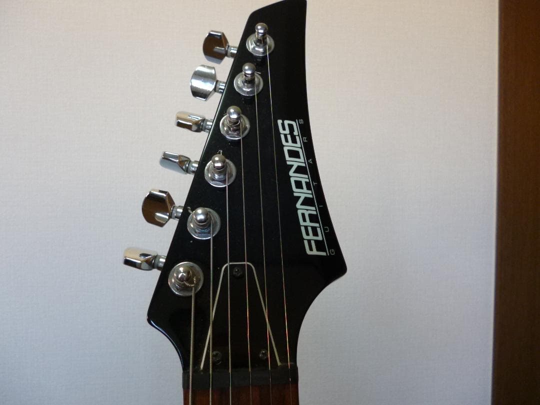 値下げ‼　FERNANDES FGZ 400 杢目　ブルー／ブラック　美品！