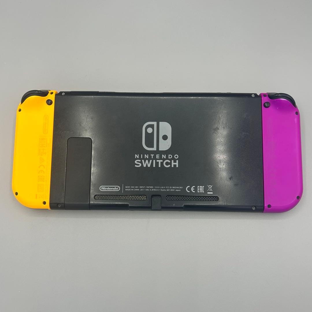 [動作確認済み] Nintendo Switch 本体 パープル/オレンジ