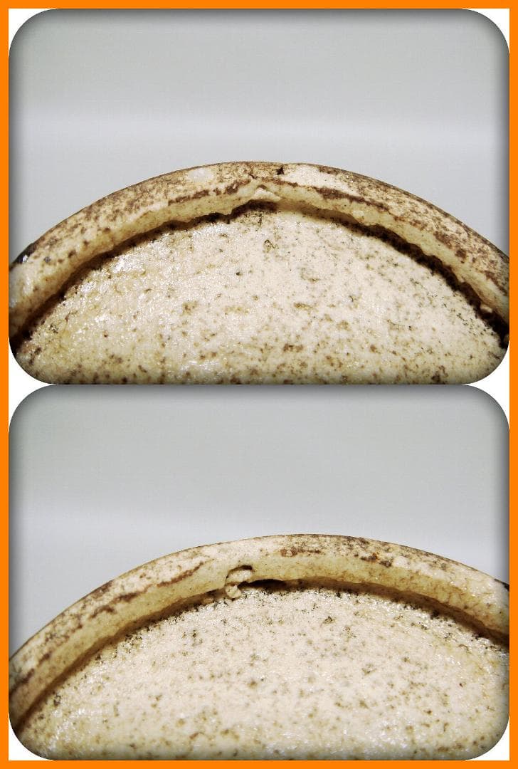 mf501②『黒織部 蟹 蕎麦猪口』＊　/骨董品 古美術 アンティーク 古玩