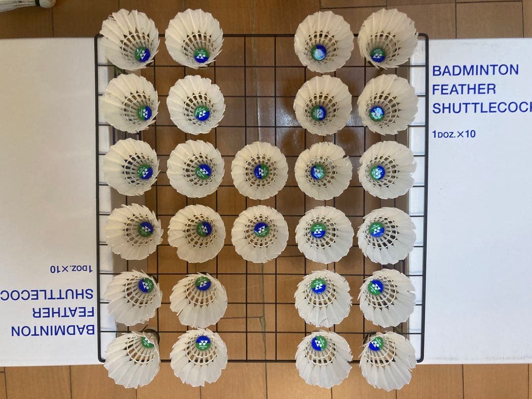 【美品】エアロセンサ500 基礎打ち・ノック用シャトル130個（リペア済み）