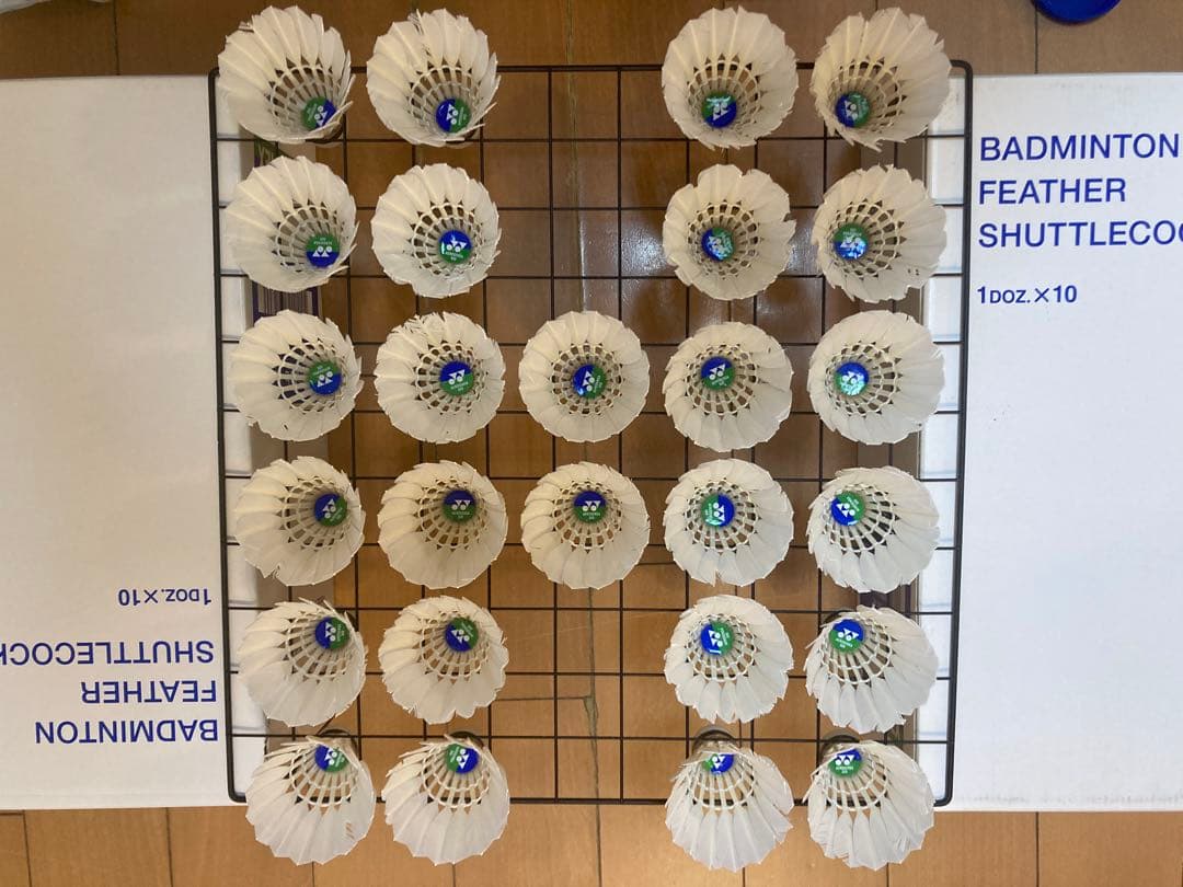 【美品】エアロセンサ500 基礎打ち・ノック用シャトル130個（リペア済み）