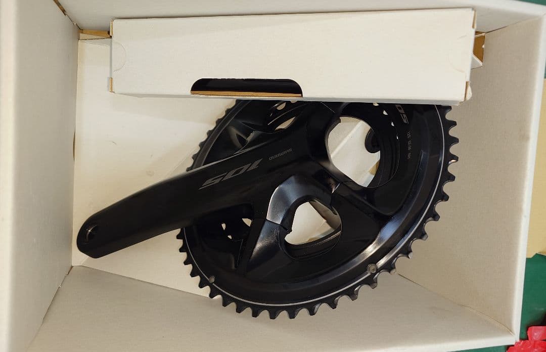 シマノ105 FCR7100 52-36T 170mmクランクセット ブラック