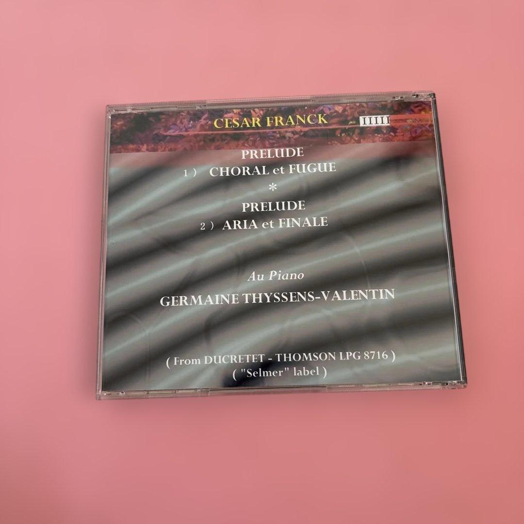 セザール・フランク CD - PRELUDE, CHORAL et FUGUE