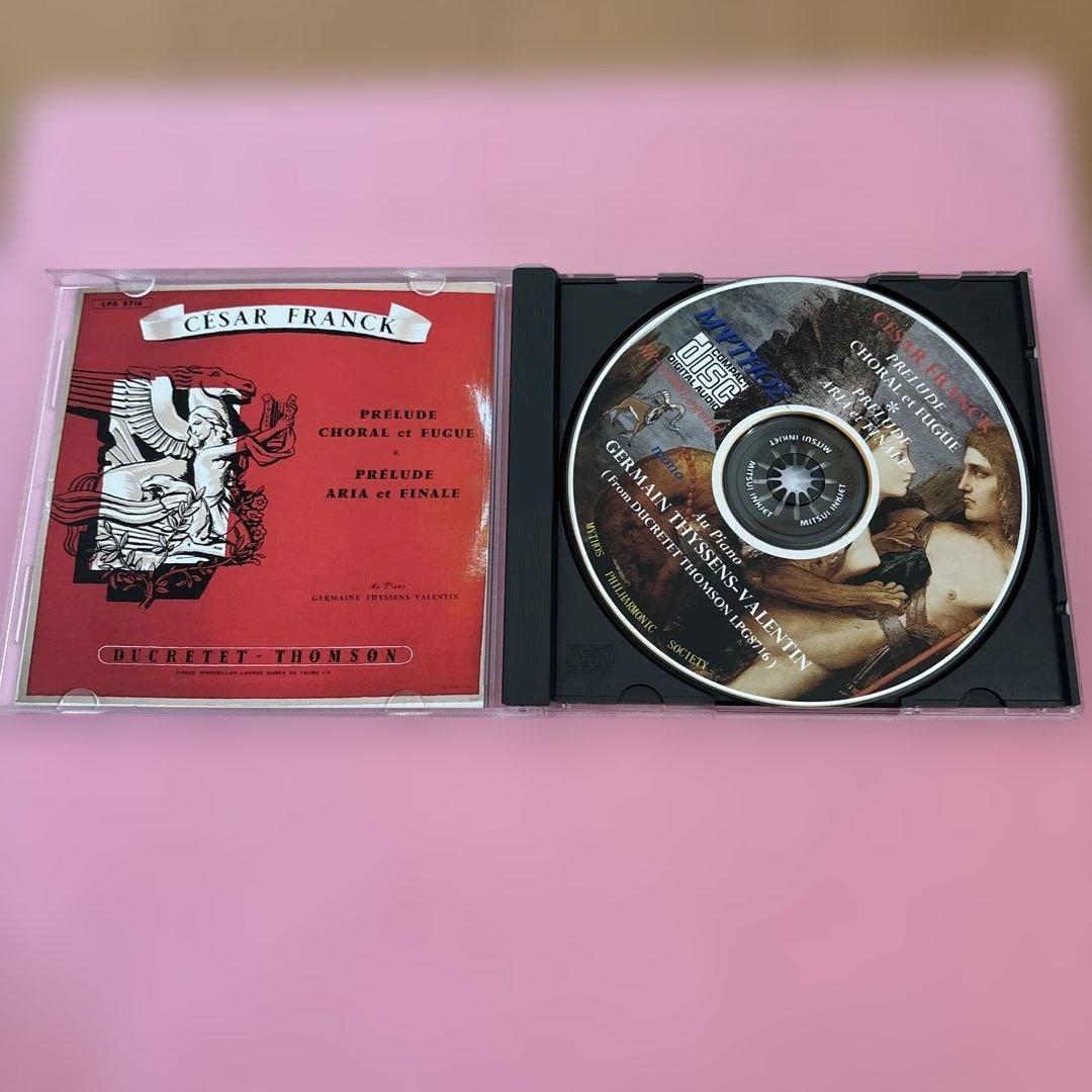 セザール・フランク CD - PRELUDE, CHORAL et FUGUE