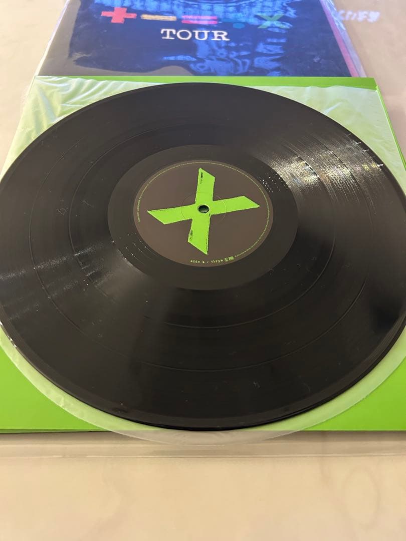 【げんき】エドシーランレコードセット3枚＋tourプログラム