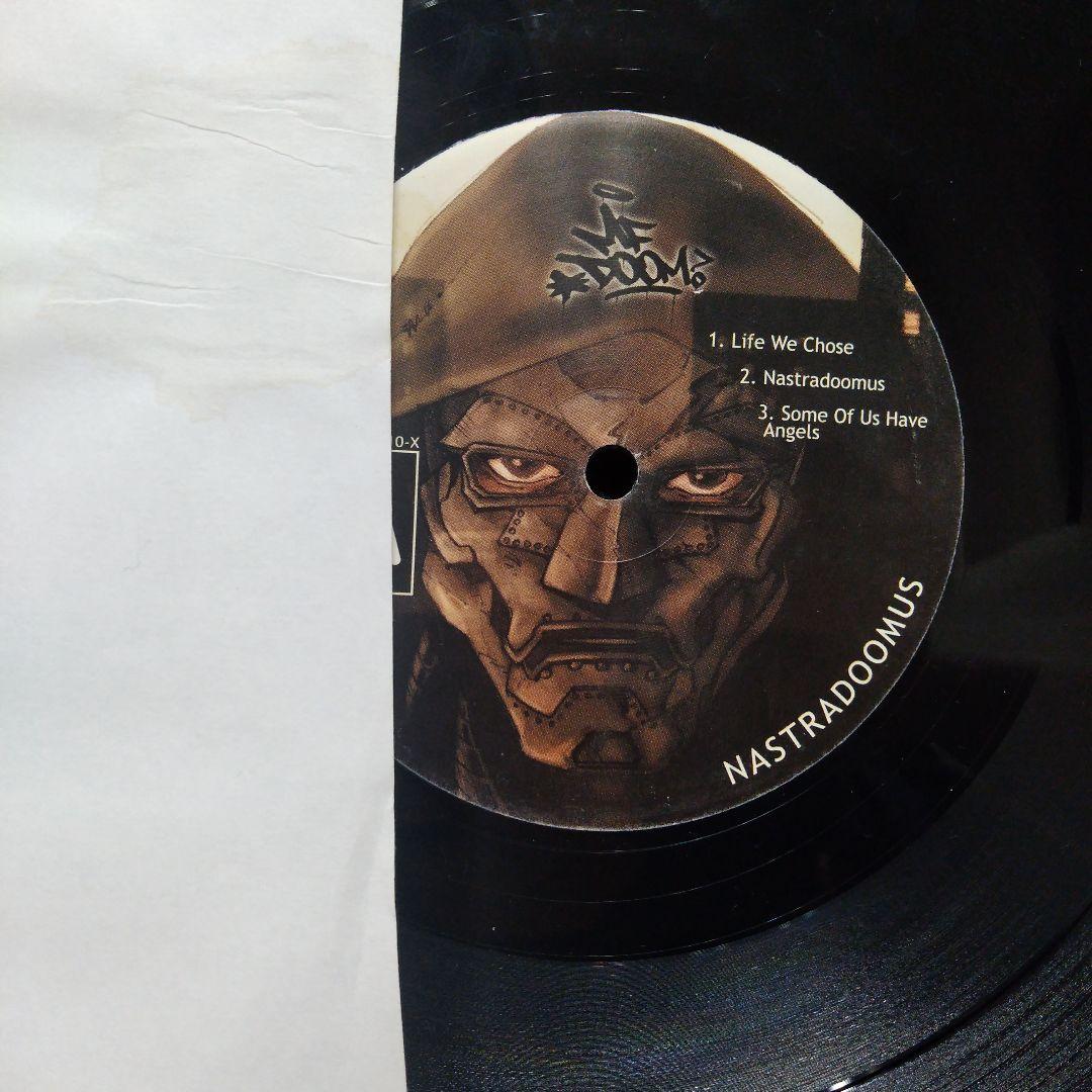 Nas Nastradoomus mf doom 2枚組レコード