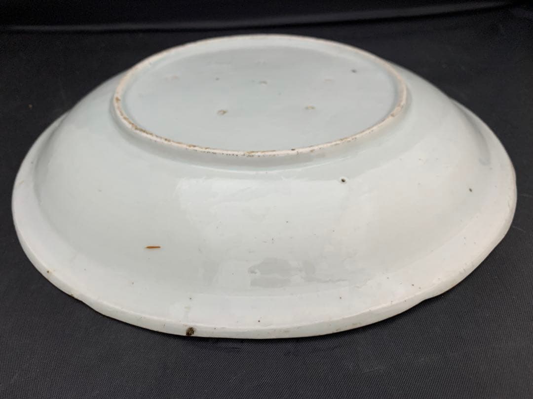 古伊万里　染付　龍　大皿　約直径29.5㎝