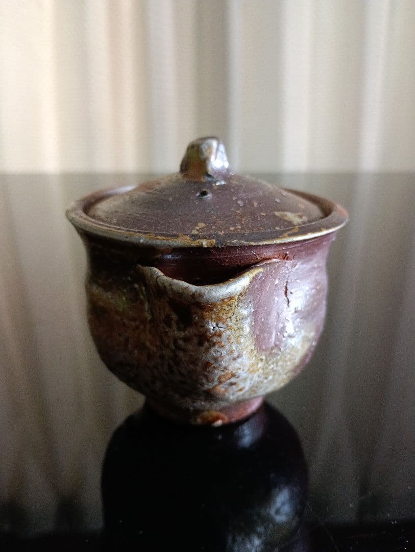 【備前焼 人間国宝 藤原 啓】藤原 啓／宝瓶