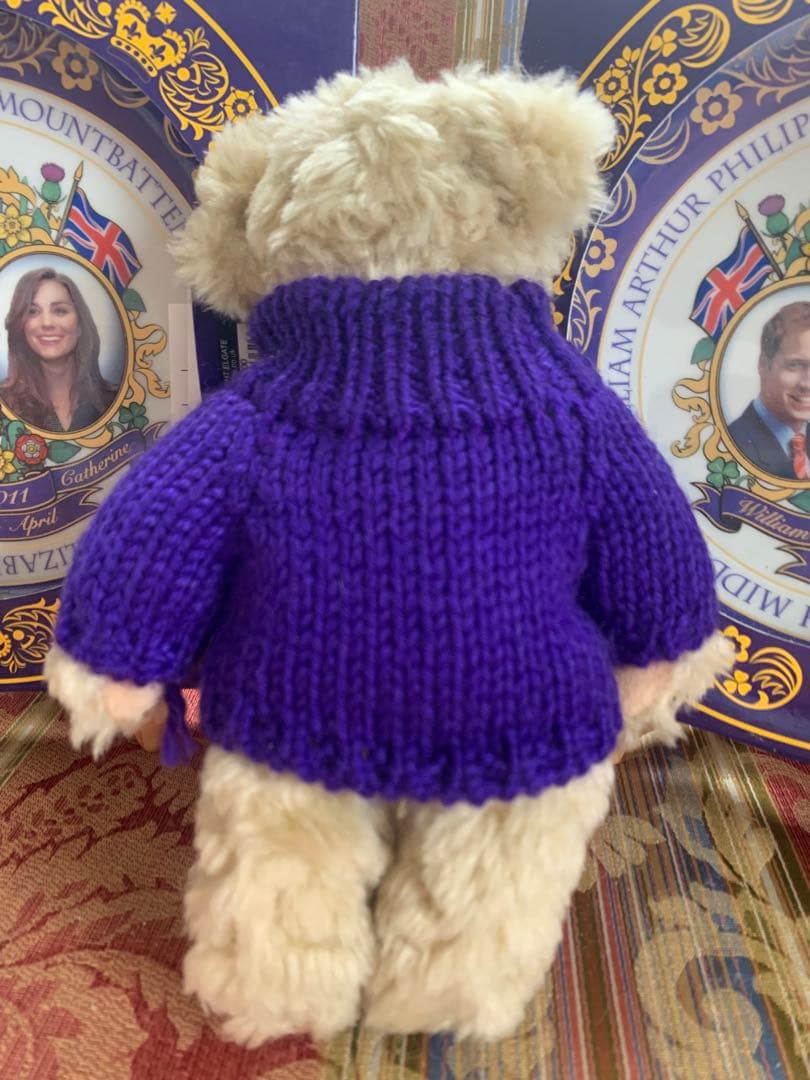 超希少！新品未使用ウィリアムキャサリン成婚記念プレート皿2011 テディベアくま