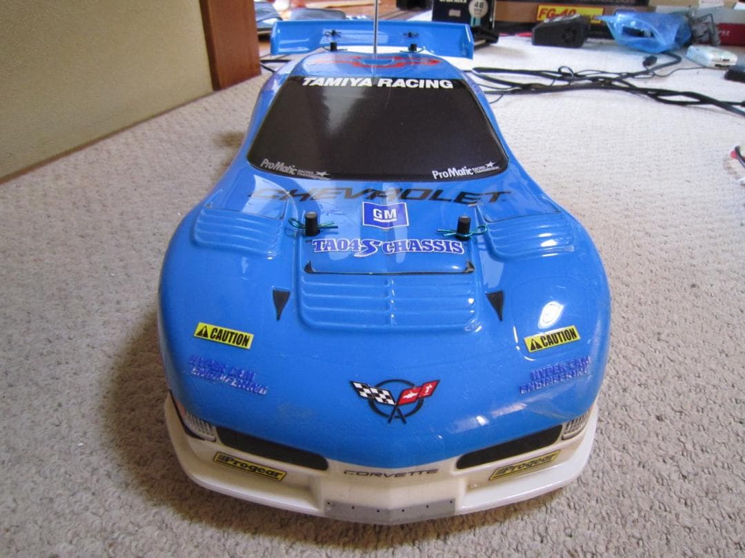 マコ 1/10 タミヤ TT01 Chevrolet corvette