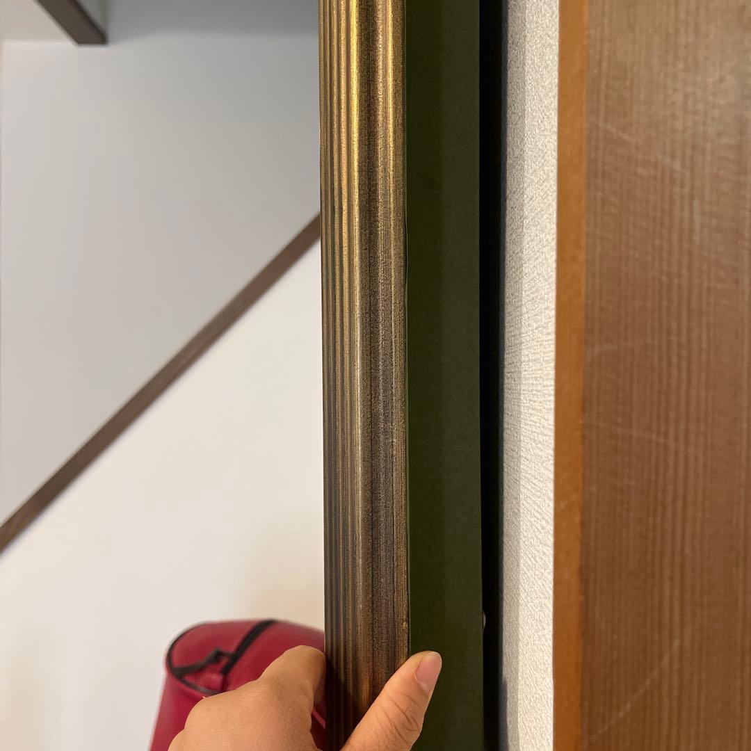 パリの街並み 油彩画 エッフェル塔　2セット