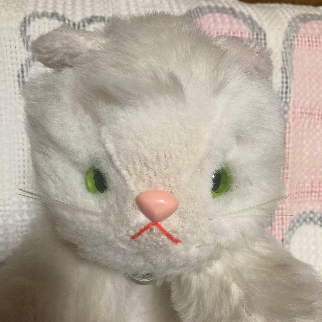 ぬいぐるみのサンケイトーイ　ペルシャ猫　ぬいぐるみ　中古品