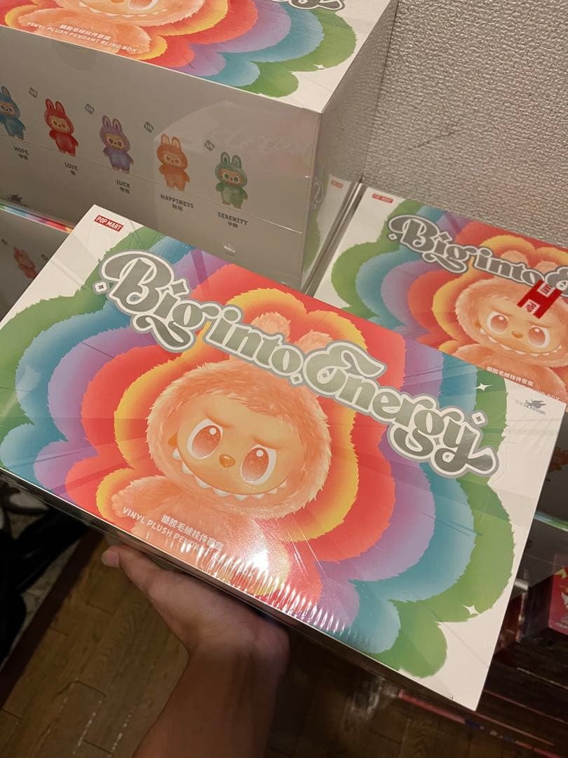 Labubu Big into Energy ぬいぐるみ アソートボックス10個