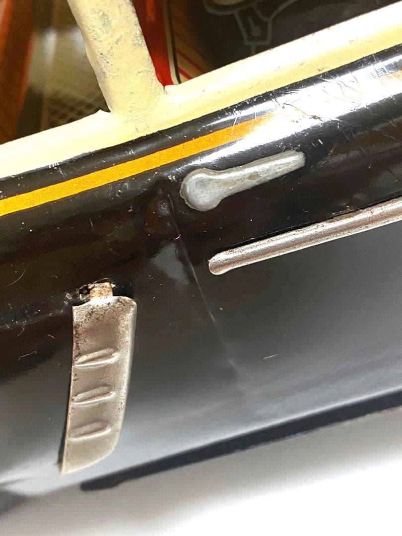 昭和のヒーロー物KOSUGEブリキフリクション付ポリスカー未使用♦︎未展示品