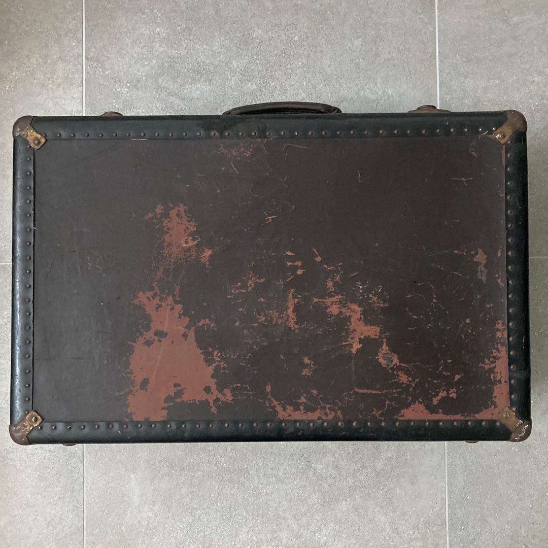 特大 ヴィンテージ トランクケース トランクバッグ 67cm×43cm 古道具⑦