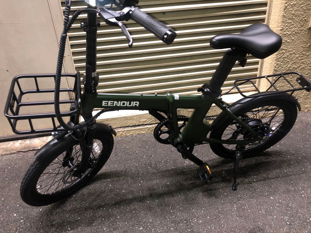 送料込　enneour c4 電動自転車　折り畳み