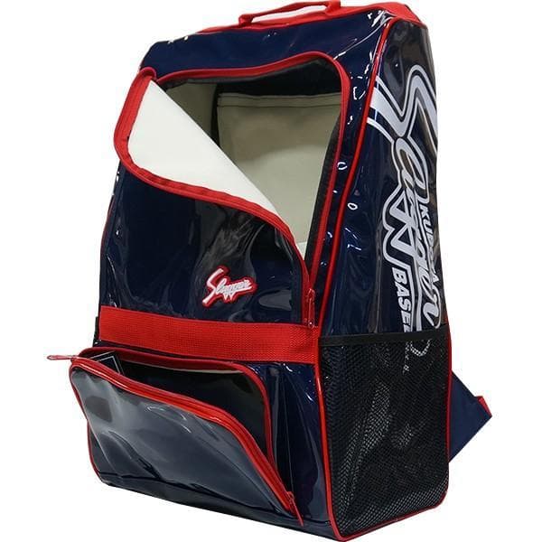 久保田スラッガー バックパック リュック T-800 ネイビー×レッド