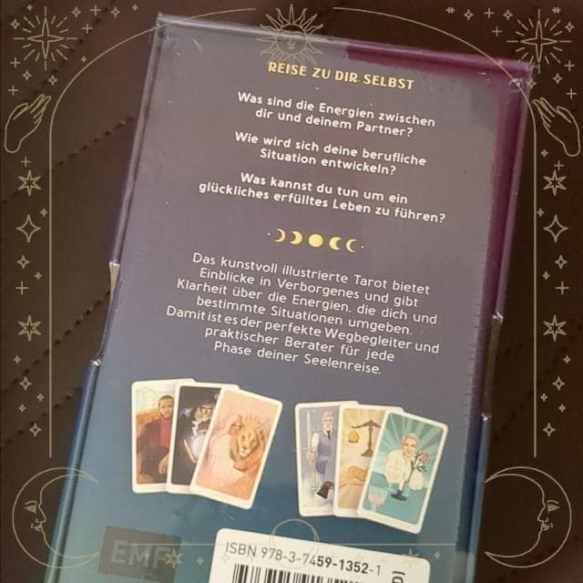 【正規品タロットカード】入手困難✨ドイツ発の美しくラグジュアリーなデッキ✨金縁