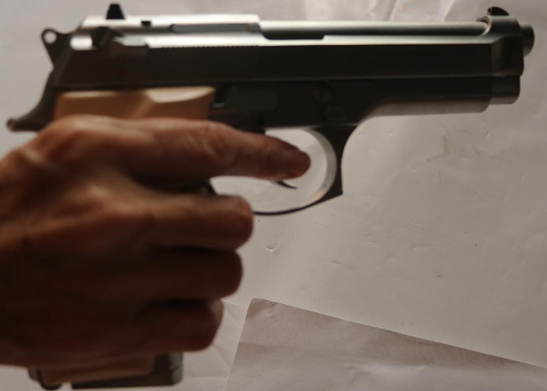 マルシンABS樹脂製 モデルガン ベレッタＭ92ＦＳステンレス未発火SPG合法品